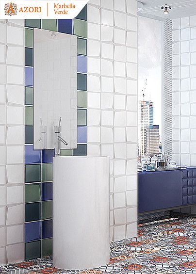 Керамическая плитка напольная Azori VERDE 33.3*33.3 универсальная, 506263001