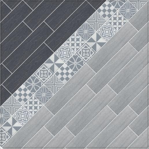 Вставка Kerama Marazzi Амальфи орнамент белый 9,9х9,9 STG\B408\1266