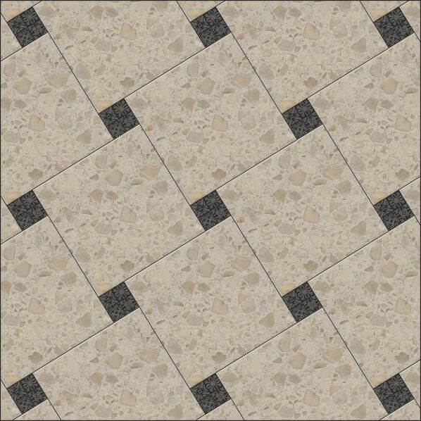 Керамогранит Kerama Marazzi Кассетоне 30,2x30,2 бежевый светлый мат, 3459