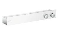 Смеситель для душа Hansgrohe ShowerTablet 600 с термостатом для 2 потребителей, хром, 13108400