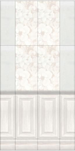 Плитка настенная Kerama Marazzi Абингтон панель беж 30х60 11091TR N