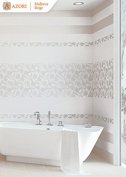Керамическая плитка настенная Azori Mallorca Bianco 31.5*63, 505161201