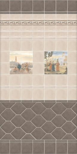 Декор Kerama Marazzi Виченца Майолика 20х23,1 HGD\A157\23000
