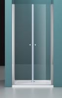 Душевая дверь BelBagno 1400x1950, прозрачное стекло, хромированный профиль, ETNA-B-2-140-C-Cr