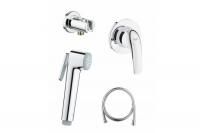 Гигиенический душ со смесителем Grohe BauCurve, хром, 124899