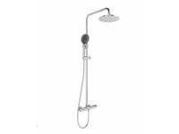 Душевая система Vitra Aquaheat Joy 220B, с термостатом, хром, A47208EXP