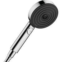 Душевая лейка Hansgrohe Pulsify Select 105 3jet Relaxation, хром, 24110000