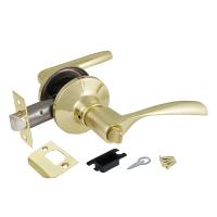 Ручка защелка Ajax DK610 PB-BK (6010 PB-B) (фик.) золото