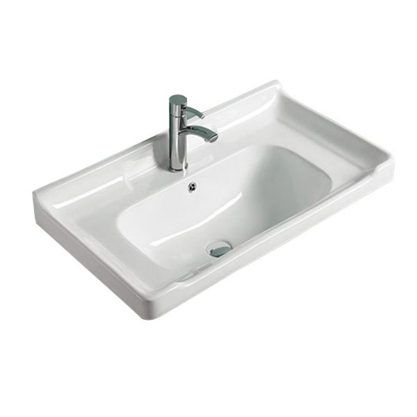 Тумба-умывальник Comforty "Рига-80" дуб сонома с раковиной Comforty 9335-80
