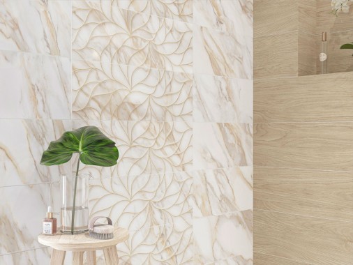 Керамическая плитка настенная Eletto Ceramica CALACATTA ORO 24,2х70 1с, 507881201