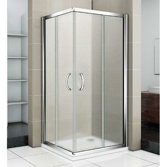 Душевая кабина Bas INFINITY CR-80-G-CH, матовое стекло, без поддона