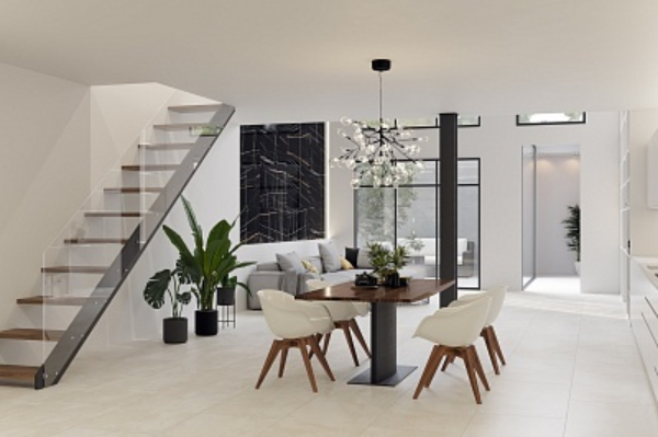 Керамогранит Kerranova Marble Trend 60х60, K-1003/MR/600x600x10