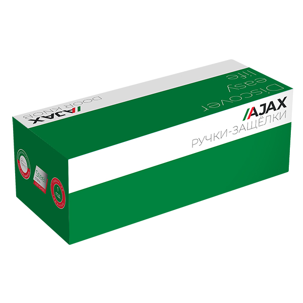 Ручка защелка Ajax DK682 AB-ET (6082 AB-E) (кл./фик.) бронза