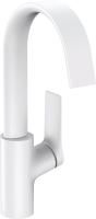 Смеситель для раковины Hansgrohe Vivenis 210, без сливного гарнитура, белый матовый, 75032700