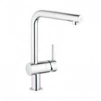 Смеситель для кухни Grohe Minta с выдвижным  изливом, хром, 32168000