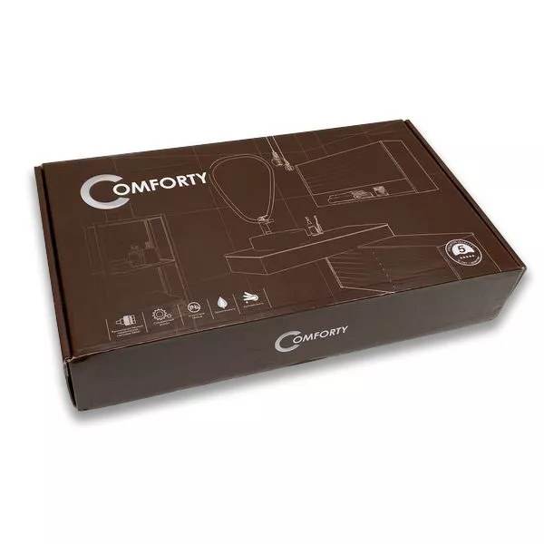 Смеситель для раковины Comforty картридж 35 мм, хром, FC088B-CCT