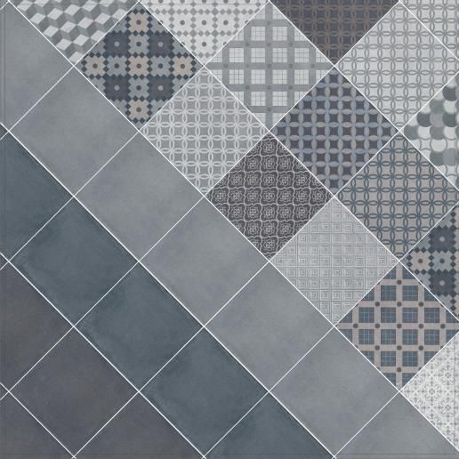 Плитка напольная Kerama Marazzi Карнаби-стрит 20х20 серый светлый 1573T
