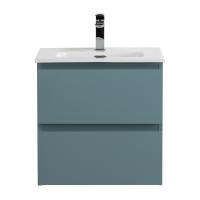 Тумба под раковину BelBagno KRAFT 39-500/390-2C-SO-AO, голубой матовый