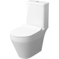 Унитаз-компакт Керамин Бари R Slim микролифт Дуал белый с1, CS00077196
