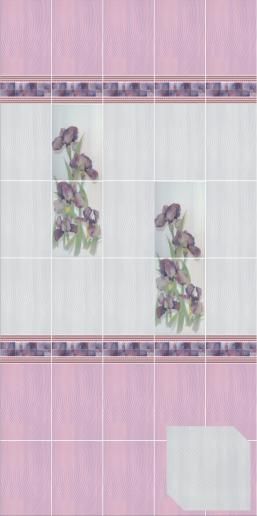 Карандаш Kerama Marazzi светло-розовый 20х1,5 155