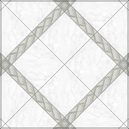 Декор Kerama Marazzi Алькала черный мозаичный 20x50, MM7204