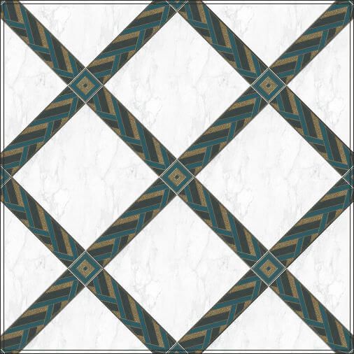 Декор Kerama Marazzi Алькала черный мозаичный 20x50, MM7204