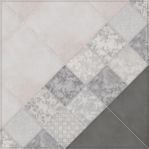 Карандаш Kerama Marazzi Бисер 20х0,6 платина POD016
