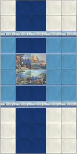 Декор Kerama Marazzi Позитано Пиния 20х20 STG\A348\5155