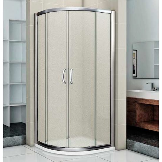 Душевая кабина Bas INFINITY R-90-G-CH, матовое стекло, без поддона