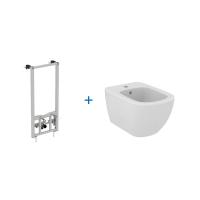 Промо-набор 2 в 1 Ideal Standard TESI: Инсталляция ProSys R016267 с крепежом TT0299598 + Подвесное б
