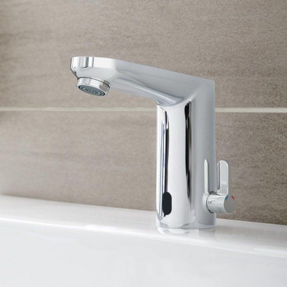 Смеситель для раковины Grohe Eurosmart Cosmopolitan E, бесконтактный, хром, 36327001