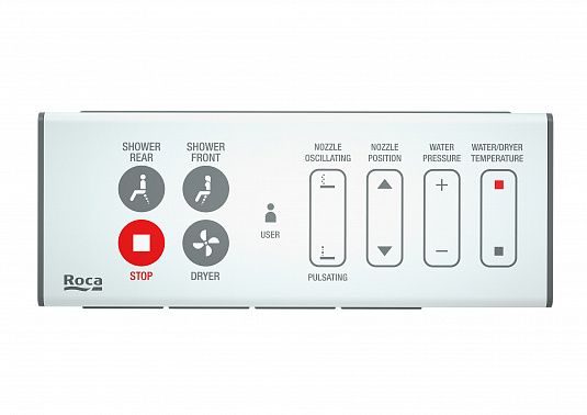 Электронная крышка-биде Roca MULTICLEAN Premium 2.2 SOFT, 7.8040.0.800.1