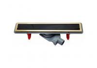 Душевой лоток Pestan Confluo Premium Line Black Glass 850 Gold, 13100099/13100118