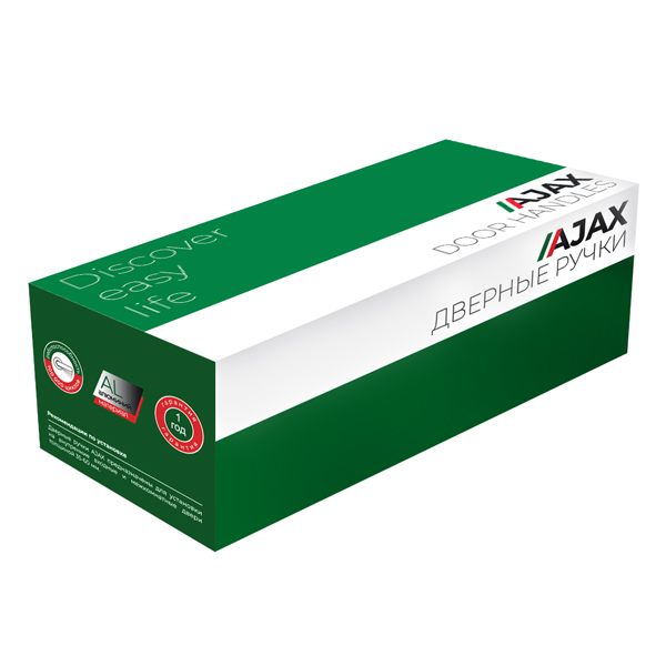 Ручка раздельная Ajax K.JS51.MARCO (MARCO JS) BL-24 черный