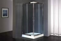 Душевая кабина Royal Bath 80х80х213, прозрачное стекло, хромированный профиль, RB 80HP-Т-СН