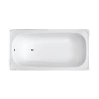 Ванна стальная WhiteWave Classic 150*75 в комплекте с белыми подставками, белая, CL-1500