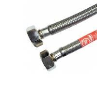Гибкая подводка Tucai  в стальной оплетке 1/2"-1/2", внутренняя резьба-внутренняя резьба, 500 мм, 36