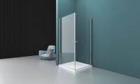 Душевая кабина BelBagno Etna 700x700x1950, прозрачное стекло, хромированный профиль, ETNA-A-2-70-C-C