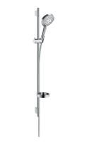 Душевой гарнитур Hansgrohe Raindance Select S 120 3jet P PowderRain 90 см, хром, 27667000