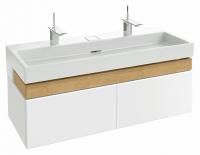 Тумба под раковину Jacob Delafon Terrace, 120см, белый глянец, EB1188-G1C