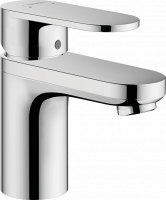 Смеситель для раковины Hansgrohe Vernis Blend 100, со сливным гарнитуром, хром, 71571000