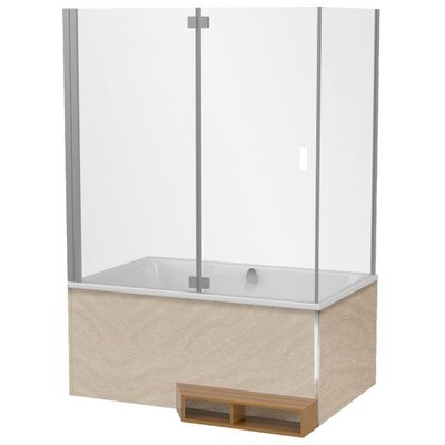 Ванна акриловая Jacob Delafon Capsule 140X90 E6D123-00