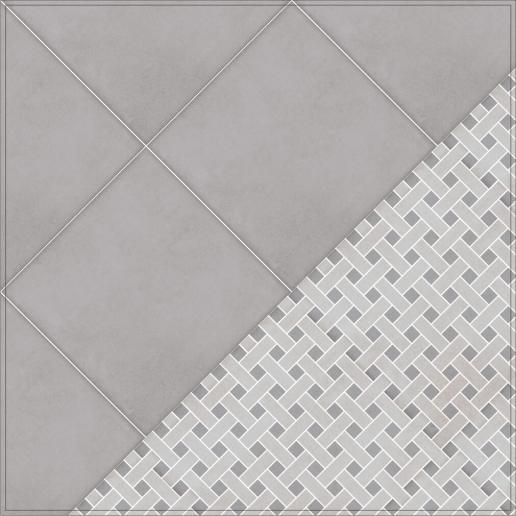 Карандаш Kerama Marazzi Бисер 20х0,6 платина POD016