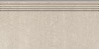 Ступень Grasaro  Travertino Polish Light Grey/Светло-серый G-410/st01 29,4х60 G-410/PR/st01/29,4x60