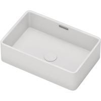 Раковина Aquanet Perfect-2, 48 см, керамическая накладная, прямоугольная, белая, PERFECT-2