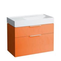 Тумба под раковину Laufen Kartell 89,5см, оранжевый глянцевый, 4.0760.2.033.635.1