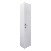 Шкаф-колонна Comforty Истра-35, ясень белёный, 00-00022364CF