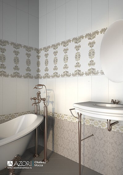 Декор Azori Chateau Lis 20.1*50.5 583162005