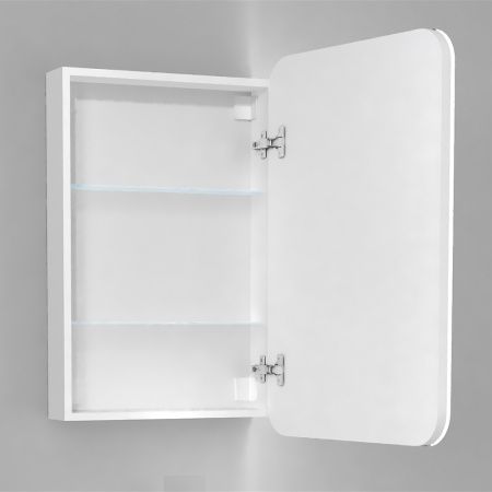 Зеркало-шкаф Moduo Forma 50  с подсветкой и сенсор вкл, For.03.50/W