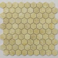 Мозаика Pietrine Hexagonal - "соты" Botticino MAT (18x30х6) 285x305x6
